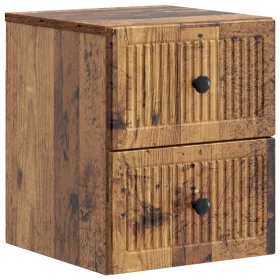    Fali éjjeli szekrény Antik Fa 33 x 34,5 x 40 cm Szerelt Fa