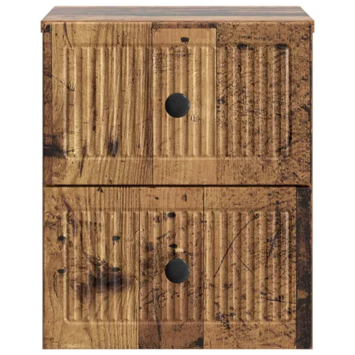  Fali éjjeli szekrény Antik Fa 33 x 34,5 x 40 cm Szerelt Fa