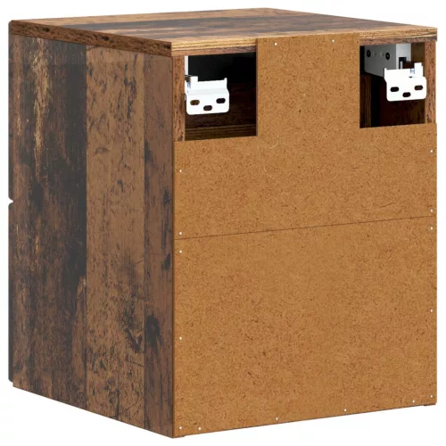  Fali éjjeli szekrény Antik Fa 33 x 34,5 x 40 cm Szerelt Fa