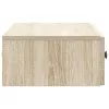  Fali oldaltábla Sonoma Tölgy 87,5 x 34,5 x 17 cm Szerelt Fa