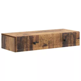  Fali oldaltábla Antik Fa 87,5 x 34,5 x 17 cm Szerelt Fa