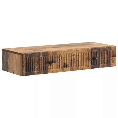  Fali oldaltábla Antik Fa 87,5 x 34,5 x 17 cm Szerelt Fa