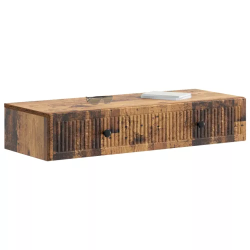  Fali oldaltábla Antik Fa 87,5 x 34,5 x 17 cm Szerelt Fa