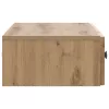  Fali oldaltábla Kézműves Tölgy 87,5 x 34,5 x 17 cm Szerelt Fa