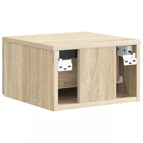  Fali éjjeli szekrény 2 pcs Sonoma Tölgy 33 x 34,5 x 20 cm