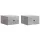  Fali éjjeli szekrény 2 pcs Betonszürke 33 x 34,5 x 20 cm