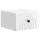  Fali éjjeli szekrény fiókkal Magasfényű Fehér 33 x 34,5 x 20 cm