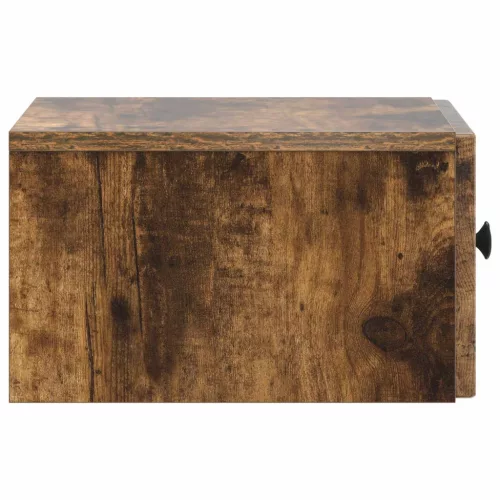  Fali éjjeli szekrény Füstös Tölgy 33 x 34,5 x 20 cm Szerelt Fa