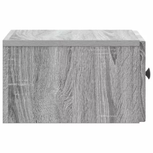  Fali éjjeli szekrény Szürke Sonoma 33 x 34,5 x 20 cm Szerelt Fa