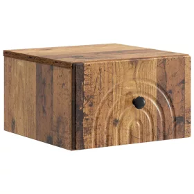   Fali éjjeli szekrény Antik Fa 33 x 34,5 x 20 cm Szerelt Fa