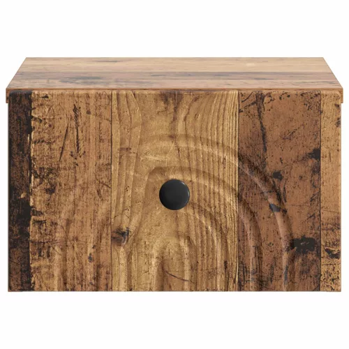  Fali éjjeli szekrény Antik Fa 33 x 34,5 x 20 cm Szerelt Fa