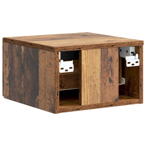  Fali éjjeli szekrény Antik Fa 33 x 34,5 x 20 cm Szerelt Fa