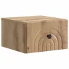  Fali éjjeli szekrény 2 pcs Kézműves Tölgy 33 x 34,5 x 20 cm