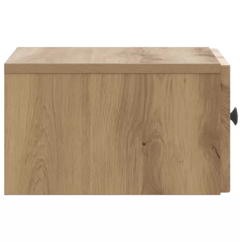  Fali éjjeli szekrény 2 pcs Kézműves Tölgy 33 x 34,5 x 20 cm