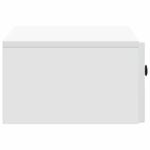  Fali éjjeli szekrény 2 pcs Fehér 49 x 34,5 x 20 cm Szerelt Fa