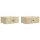  Fali éjjeli szekrény 2 pcs Sonoma Tölgy 49 x 34,5 x 20 cm