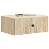  Fali éjjeli szekrény 2 pcs Sonoma Tölgy 49 x 34,5 x 20 cm