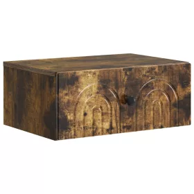    Fali éjjeli szekrény Füstös Tölgy 49 x 34,5 x 20 cm Szerelt Fa