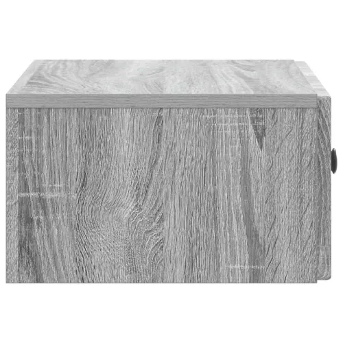  Fali éjjeli szekrény 2 pcs Szürke Sonoma 49 x 34,5 x 20 cm