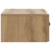  Fali éjjeli szekrény 2 pcs Kézműves Tölgy 49 x 34,5 x 20 cm