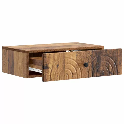  Fali oldaltábla Antik Fa 59 x 34,5 x 17 cm Szerelt Fa