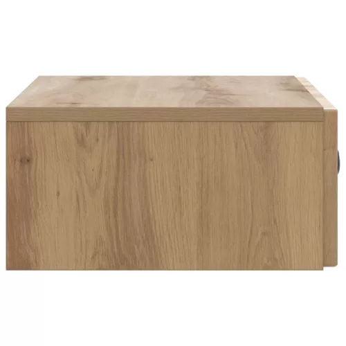  Fali oldaltábla Kézműves Tölgy 59 x 34,5 x 17 cm Szerelt Fa