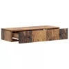  Fali oldaltábla Antik Fa 87,5 x 34,5 x 17 cm Szerelt Fa