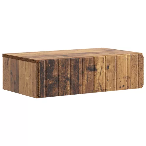  Fali oldaltábla Antik Fa 59 x 34,5 x 17 cm Szerelt Fa