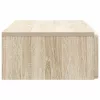 Fali oldaltábla Sonoma Tölgy 87,5 x 34,5 x 17 cm Szerelt Fa