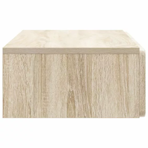  Fali oldaltábla Sonoma Tölgy 87,5 x 34,5 x 17 cm Szerelt Fa