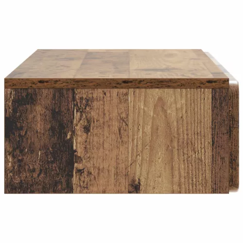  Fali oldaltábla Antik Fa 87,5 x 34,5 x 17 cm Szerelt Fa