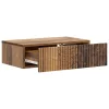  Fali oldaltábla Antik Fa 59 x 34,5 x 17 cm Szerelt Fa