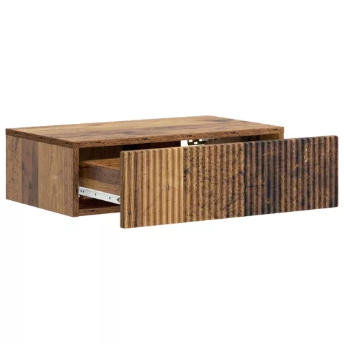  Fali oldaltábla Antik Fa 59 x 34,5 x 17 cm Szerelt Fa