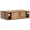  Fali oldaltábla Antik Fa 59 x 34,5 x 17 cm Szerelt Fa
