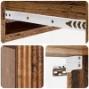  Fali oldaltábla Antik Fa 59 x 34,5 x 17 cm Szerelt Fa