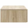  Fali oldaltábla Sonoma Tölgy 87,5 x 34,5 x 17 cm Szerelt Fa