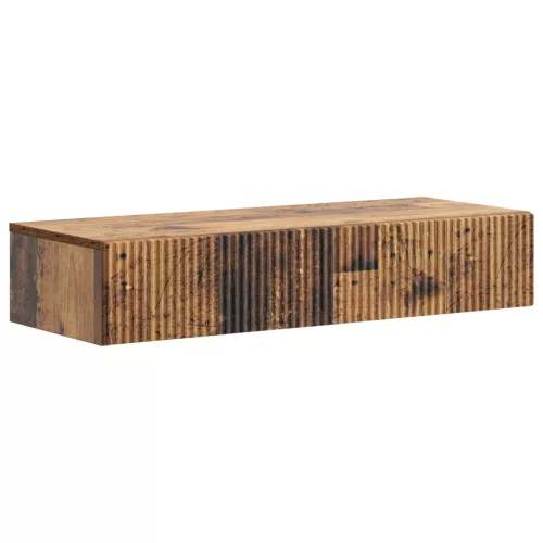  Fali oldaltábla Antik Fa 87,5 x 34,5 x 17 cm Szerelt Fa