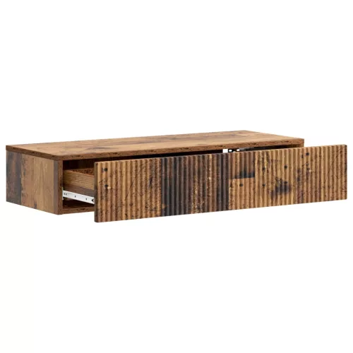  Fali oldaltábla Antik Fa 87,5 x 34,5 x 17 cm Szerelt Fa