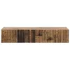  Fali oldaltábla Antik Fa 87,5 x 34,5 x 17 cm Szerelt Fa