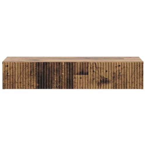  Fali oldaltábla Antik Fa 87,5 x 34,5 x 17 cm Szerelt Fa