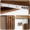  Fali oldaltábla Antik Fa 87,5 x 34,5 x 17 cm Szerelt Fa