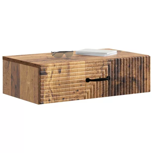  Fali oldaltábla Antik Fa 59 x 34,5 x 17 cm Szerelt Fa