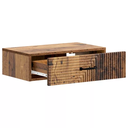  Fali oldaltábla Antik Fa 59 x 34,5 x 17 cm Szerelt Fa