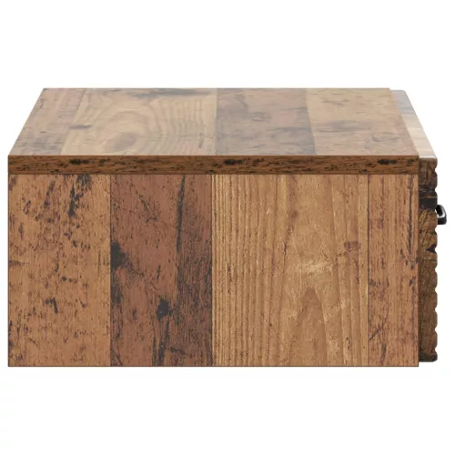  Fali oldaltábla Antik Fa 59 x 34,5 x 17 cm Szerelt Fa
