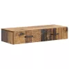  Fali oldaltábla Antik Fa 87,5 x 34,5 x 17 cm Szerelt Fa