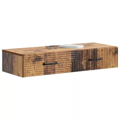  Fali oldaltábla Antik Fa 87,5 x 34,5 x 17 cm Szerelt Fa