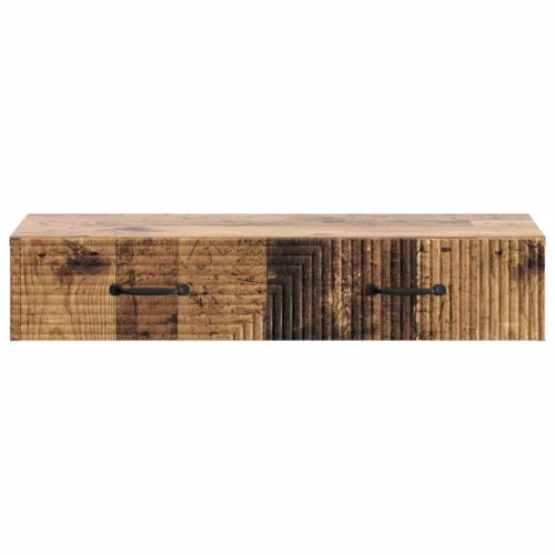  Fali oldaltábla Antik Fa 87,5 x 34,5 x 17 cm Szerelt Fa