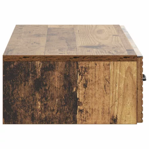  Fali oldaltábla Antik Fa 87,5 x 34,5 x 17 cm Szerelt Fa