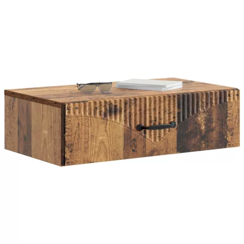  Fali oldaltábla Antik Fa 59 x 34,5 x 17 cm Szerelt Fa