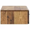  Fali oldaltábla Antik Fa 59 x 34,5 x 17 cm Szerelt Fa